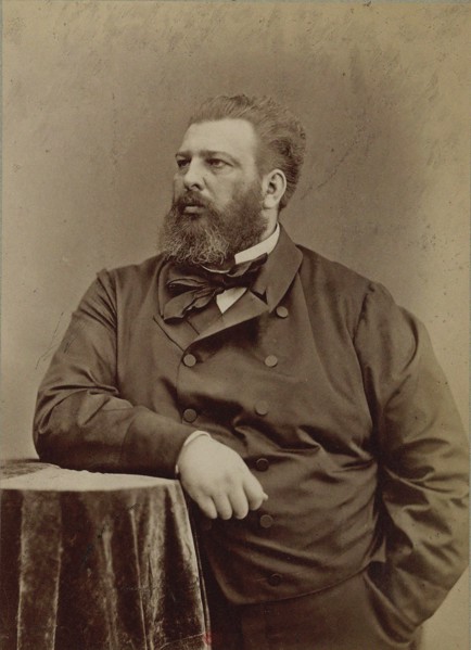 Portrait of the Composer Prince Juri Nikolayevich Golitsyn (1823-1872). Creator: Photo studio Nadar.