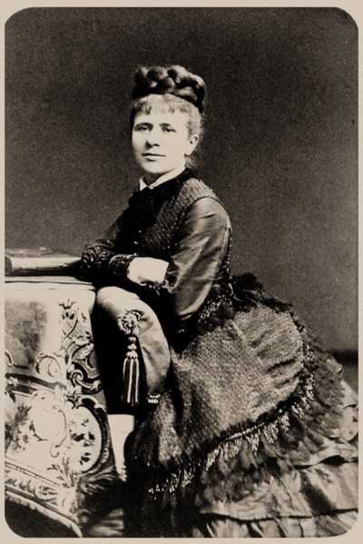 Portrait of the pianist and composer Marie Jaëll, née Trautmann (1846-1925). Creator: Anonymous.