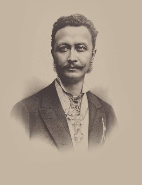 Portrait of pianist and composer Géza Zichy (1849-1924), c. 1900. Creator: Anonymous.