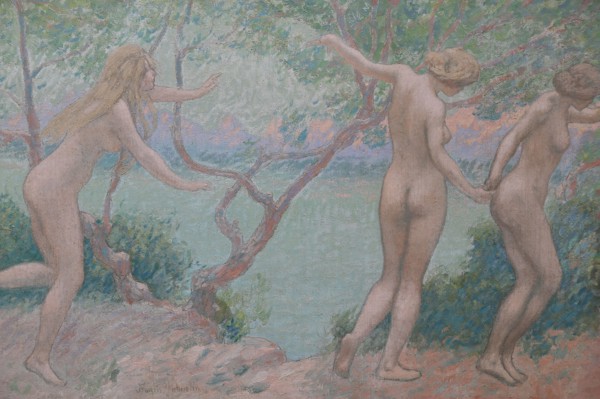 Trois grâces à Porquerolles, 1902. Creator: Auburtin, Jean Francis (1866-1930).