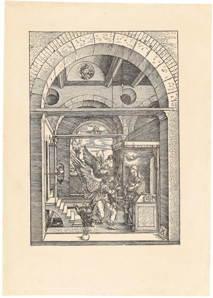 The Annunciation, from The Life of the Virgin, ca 1503. Creator: Dürer, Albrecht (1471-1528).