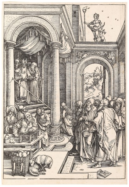 The Presentation of the Blessed Virgin Mary, from The Life of the Virgin, c. 1504. Creator: Dürer, Albrecht (1471-1528).