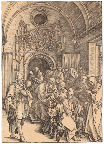 The circumcision of Christ, from The Life of the Virgin, c. 1505. Creator: Dürer, Albrecht (1471-1528).