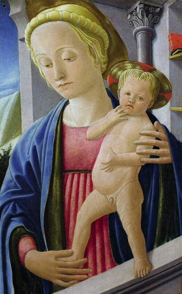 Madonna und Kind, ca 1445. Creator: Fra Carnevale (Bartolomeo di Giovanni Corradini) (c. 1420/25-1484).