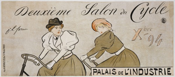 Deuxième Salon du Cycle, 1894. Creator: Forain, Jean-Louis (1852-1931).