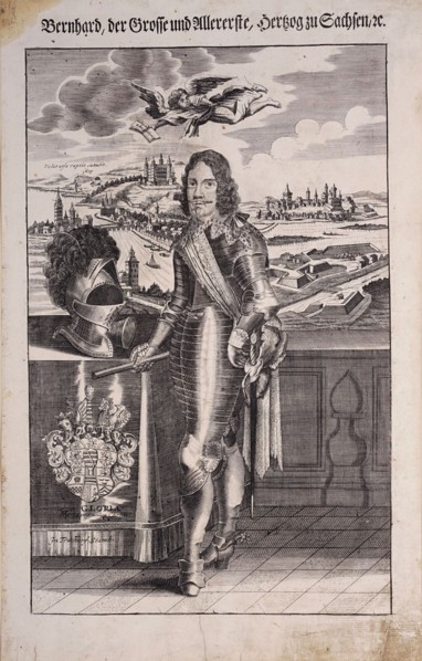 Bernard of Saxe-Weimar (1604-1639), c. 1710. Creator: Marchand, Johann Christian (1680-1711).