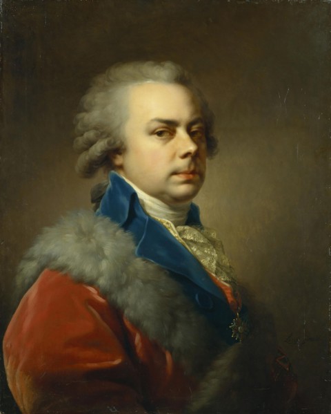 Portrait of Prince Nikolai Borisovich Yusupov (1750-1831), Second Half of the 18th cen. Creator: Lampi, Johann-Baptist von, the Elder (1751-1830).
