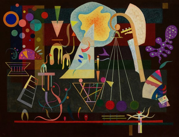 Tensions calmées, 1937. Creator: Kandinsky, Wassily Vasilyevich (1866-1944).