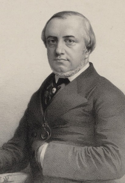 Portrait of the composer Adolphe Le Carpentier (1809-1869). Creator: Anonymous.