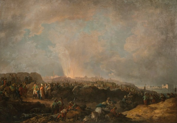 The Siege of the Fortress Ochakov, 1789-1790. Creator: Casanova, Francesco Giuseppe (1727-1802).