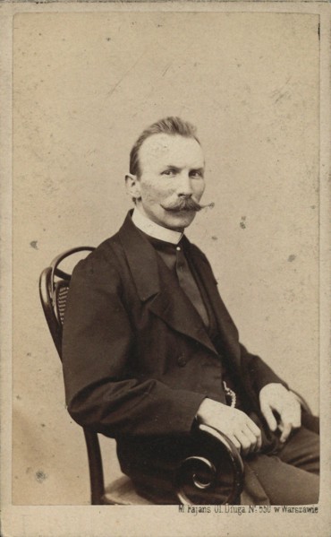 Portrait of the cellist and composer Moritz Karasowski (1823-1892), ca 1865. Creator: Fajans, Maksymilian (1827-1890).