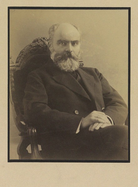 Portrait of the pianist and composer Sergei Mikhailovich Lyapunov (1859-1924). Creator: Anonymous.