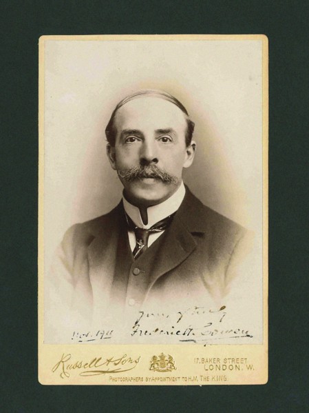 Portrait of the Composer, pianist and conductor Sir Frederic Hymen Cowen (1852-1935), 1911. Creator: Photo studio Russel & Sons, London  .