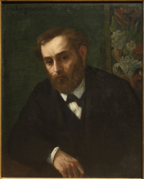 Portrait of the artist Édouard Manet (1832-1883), 1862. Creator: Legros, Alphonse (1837-1911).