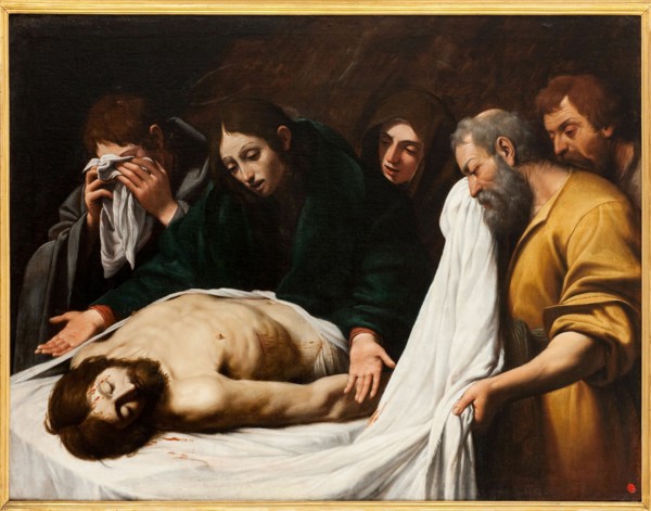 The Lamentation over Christ, c. 1610. Creator: Spada, Leonello (1576-1622).