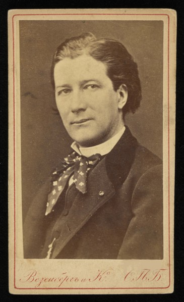 Portrait of the dramatist Victorien Sardou (1831-1908), ca 1865. Creator: Photo studio Wesenberg.