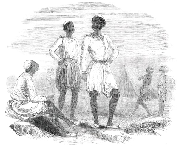 The Punjab - Native Troops in Camp, 1850. Creator: Unknown.