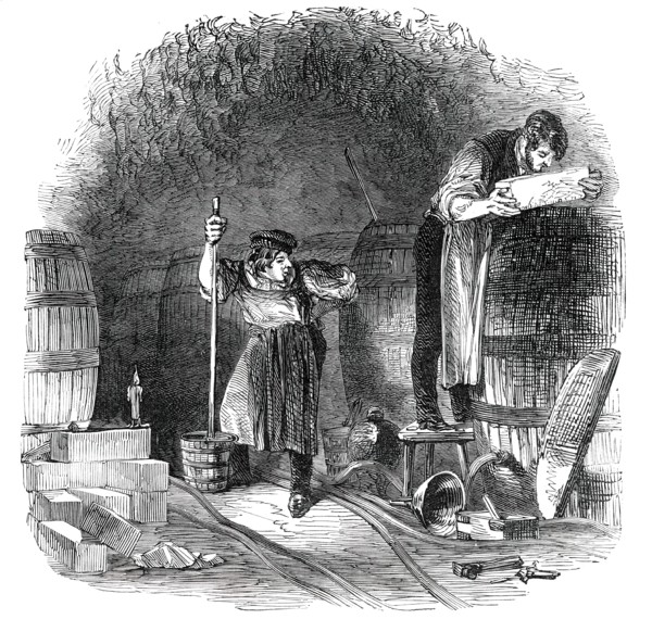 Bobbing the Beer, 1850. Creator: Unknown.