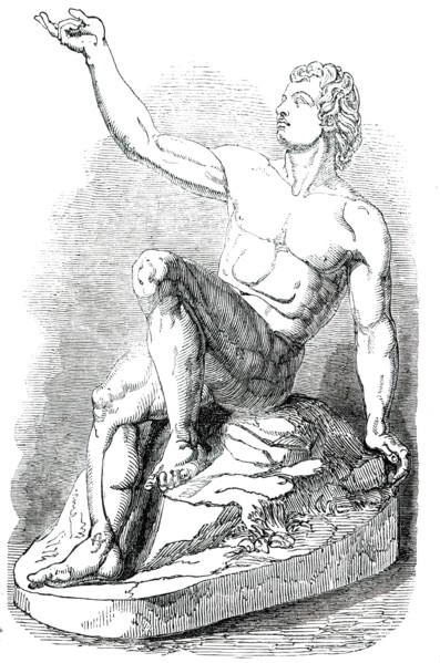 The Creation of Adam, modelled by J. Physick, 1850. Creator: Unknown.