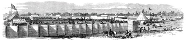Upper Canada Agricultural Association - the Exhibition at Niagara, 1850. Creator: Unknown.