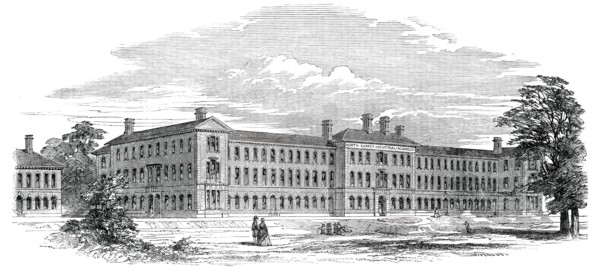 The North Surrey Industrial Schools, at Anerly, 1850. Creator: Unknown.