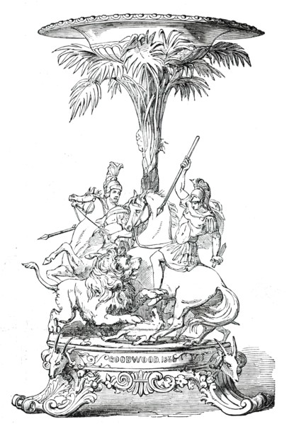 Prize Plate - Goodwood Races  - the Steward's Cup, 1850. Creator: Unknown.