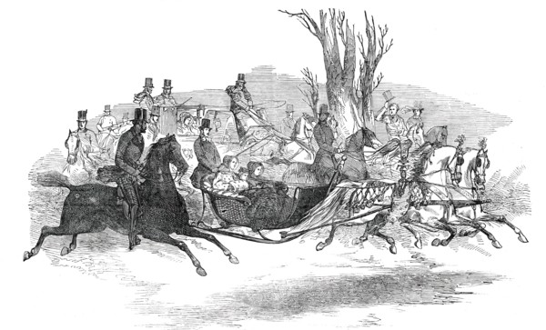 The Royal Sleigh, 1850. Creator: Unknown.