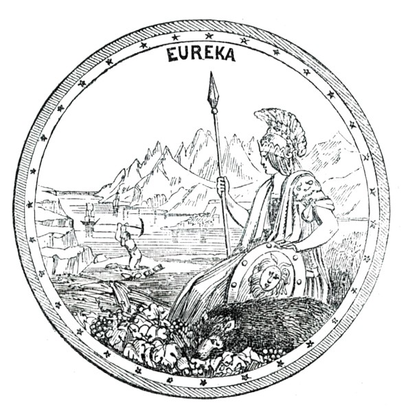 The Great Seal of California, 1850. Creator: Unknown.