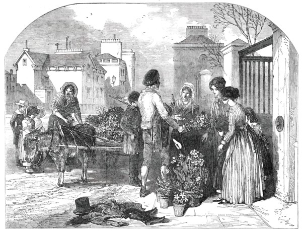 All A-Blowing! All A-Growing!, 1850. Creator: Edmund Evans.