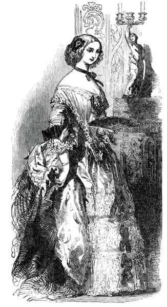 Fashions for May, 1850. Creator: Unknown.