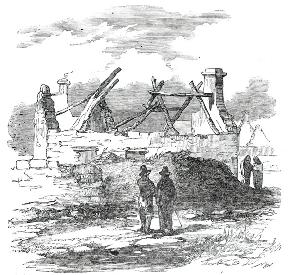 Cabin of Pat. MacNamara, Village of Clear, 1850. Creator: Unknown.
