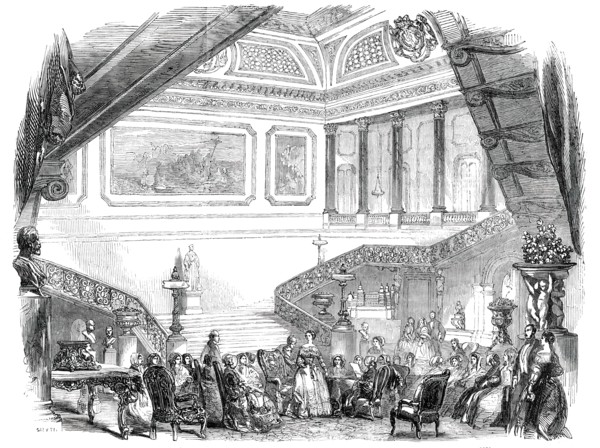 Meeting of the Ladies' Committee...in Aid of the Great Exhibition..., 1850. Creator: Smyth.