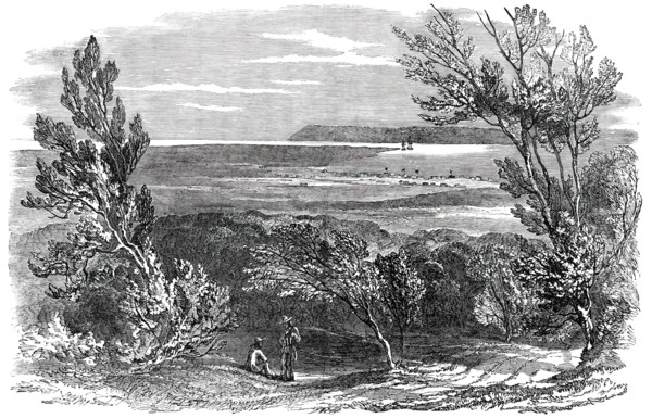 Bay and Settlement of Natal, now D'Urban, 1850. Creator: Unknown.