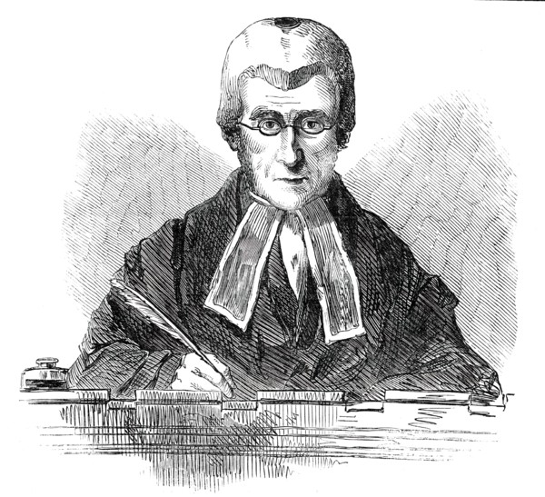 The Right Hon. Lord Campbell, Lord Chief Justice of the Court of Queen's Bench..., 1850. Creator: Unknown.