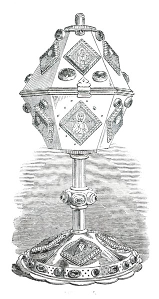 Ciborium, 1850. Creator: Unknown.