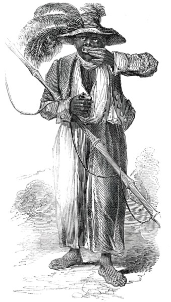Cape Waggoner taking Snuff, 1850. Creator: Unknown.