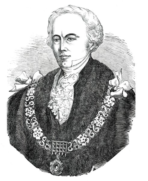 The New Lord Mayor - the Right Hon. John Musgrove, 1850. Creator: Unknown.