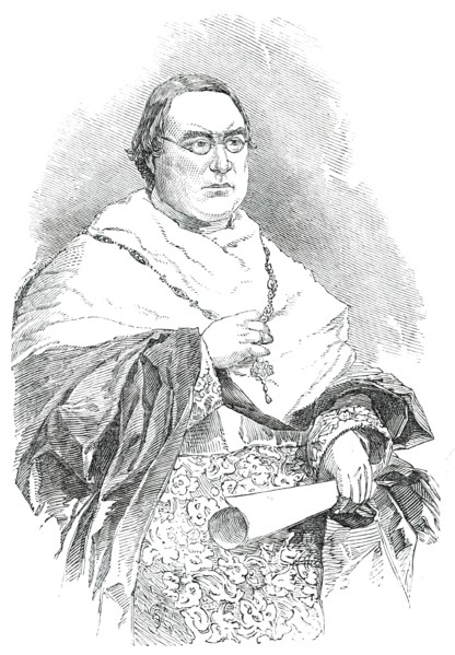 Dr. Wiseman, Appointed by the Pope Cardinal Archbishop of Westminster, 1850. Creator: Unknown.