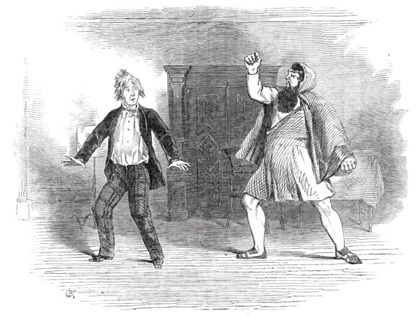 Sketch from the New Drama of "Jessie Gray", at the Adelphi Theatre, 1850. Creator: Unknown.