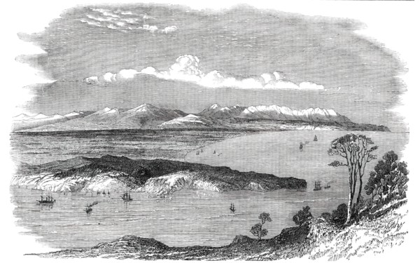 Site of the Canterbury Settlement, New Zealand, 1850. Creator: Unknown.