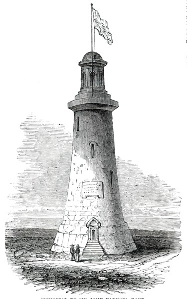 Memorial to Sir John Barrow, Bart., 1850. Creator: Unknown.