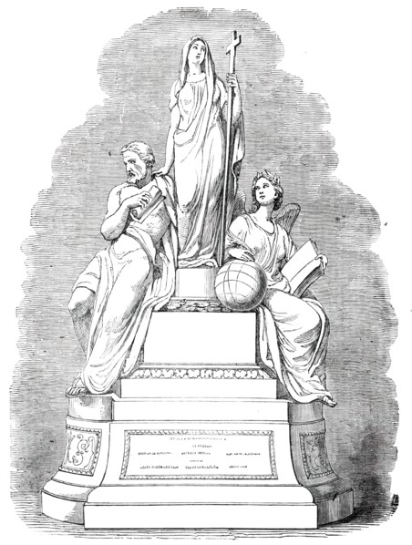 Plate Presented to the Rev. Dr. Tait, late of Rugby School, 1850. Creator: Unknown.