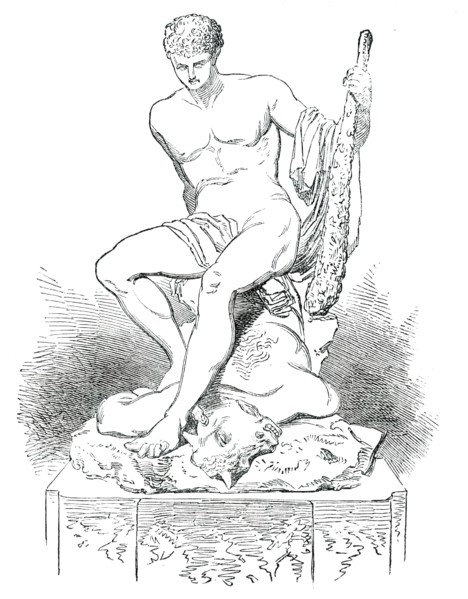 Theseus and the Minotaur, 1850. Creator: Unknown.