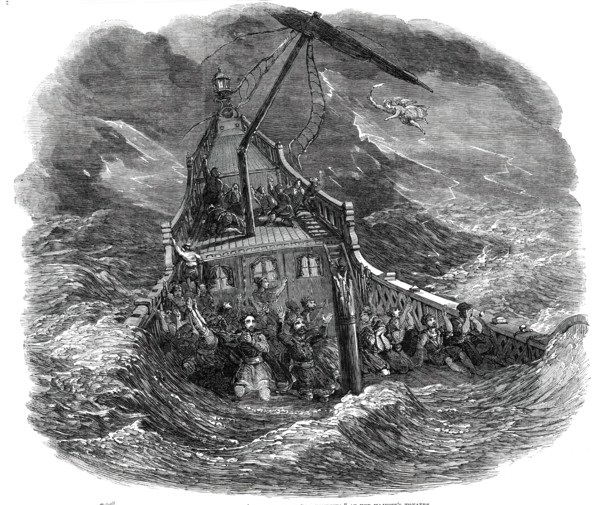 Scene from Halevy's New Opera of "La Tempesta", at Her Majesty's Theatre, 1850. Creator: Unknown.