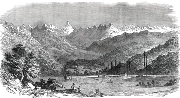 The Valley of Gan, near Pau, 1850. Creator: Unknown.