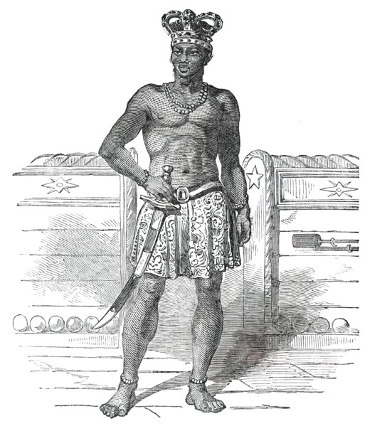King Archibald Duke, Chief of Old Calabae, 1850. Creator: Unknown.
