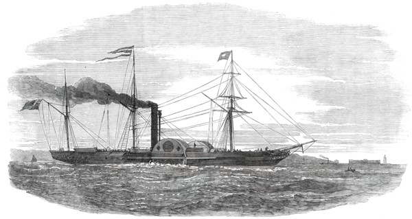 The "Orion" Steamer, 1850. Creator: Unknown.