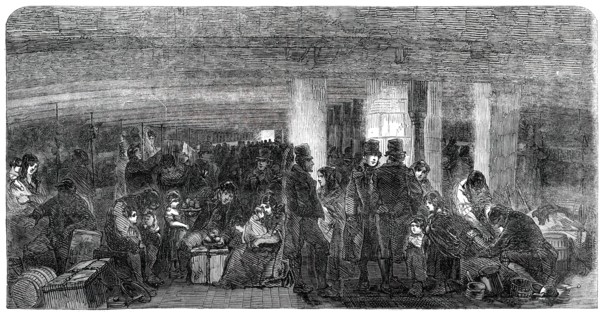 Scene between Decks, 1850. Creator: Unknown.