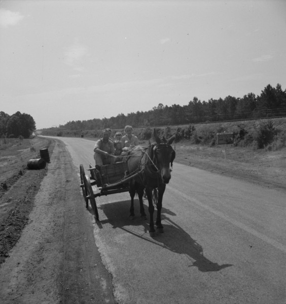 Sharecropper family near Hazlehurst, Georgia, 1937. Creator: Dorothea Lange.