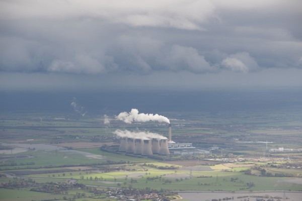 Eggborough Power Station, North Yorkshire, 2015. Creator: Dave MacLeod.